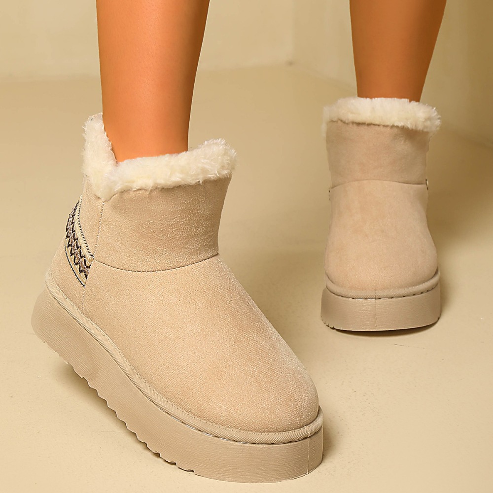 New Winter Women's Suede Snow  - Espadrille Slip On review and price