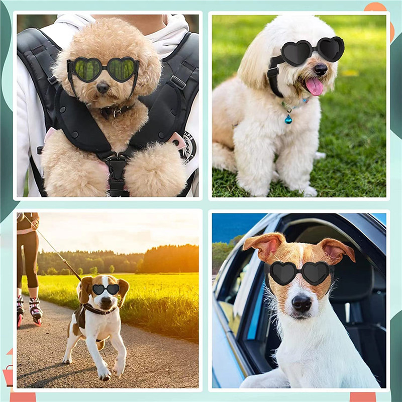 1 PC Heart-shaped Small Dog Su - Sunglass Retainer Cord review and price