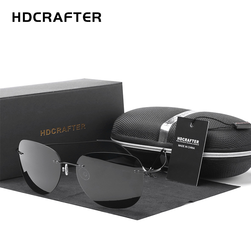 HDCRAFTER Titanium Polarized S - Sunglasses Aviator Polarized review and price